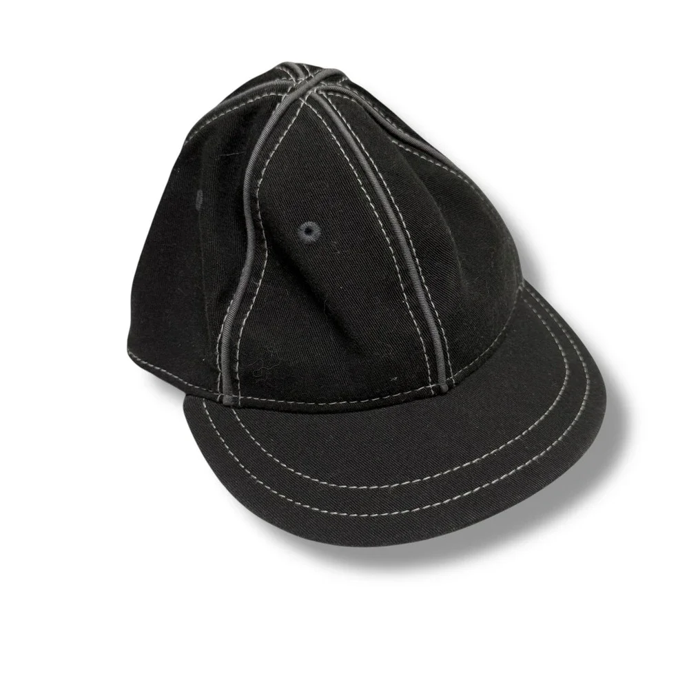 Sand Cassel Kids by Goorin Brothers Gray Contrast Stitch Baseball‎ Cap M/L NEW
